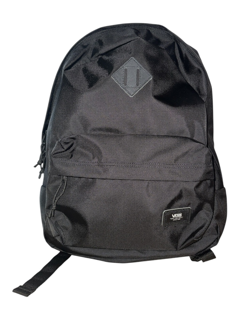 Vans Black Everyday Backpack with Front Zip Pocket